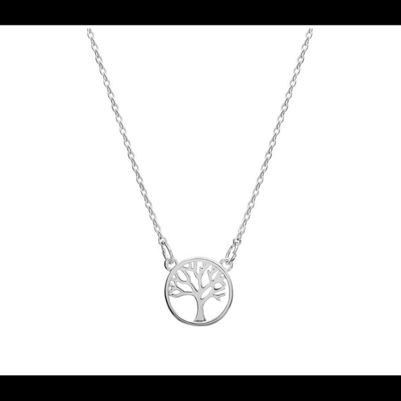 NWT- LC Lauren Conrad Silver Tone Tree- 16”